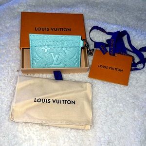 *Special Edition* LV Pearly Lagoon Turquoise Card Holder